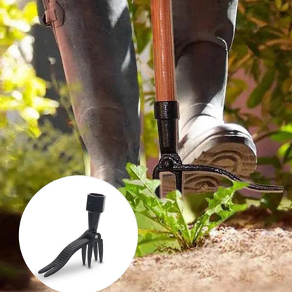 Standing Weeding Puller Metal Weed Puller Head Garden Lawn Root Remover Weeder Manual Vertical Weeding Digging Grass Shovel New - Smoothy Home