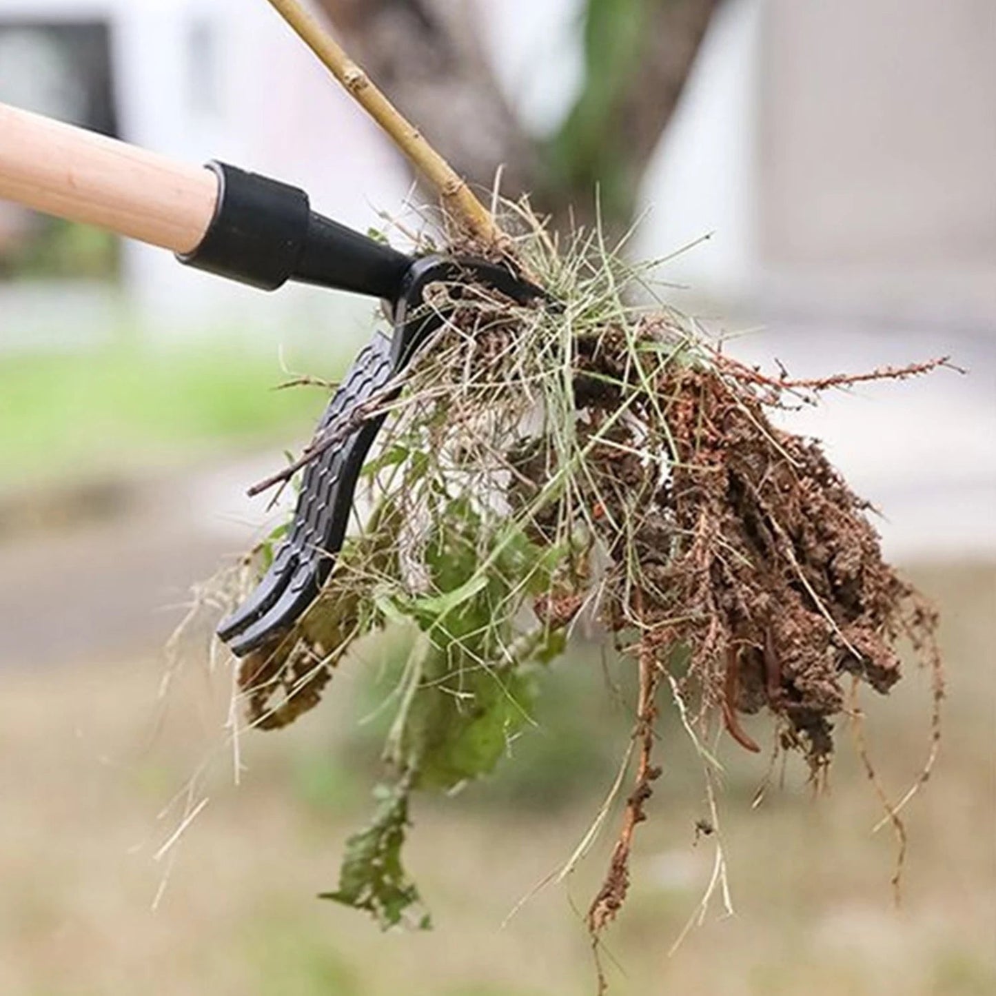 Standing Weeding Puller Metal Weed Puller Head Garden Lawn Root Remover Weeder Manual Vertical Weeding Digging Grass Shovel New - Smoothy Home