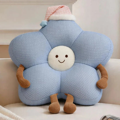 Star Cloud Ice Silk Pillow Summer Cool Hugging Pillow Lumbar Support Good Night Pillow Sofa Cushion Bed Decoration For Home - Smoothy Home