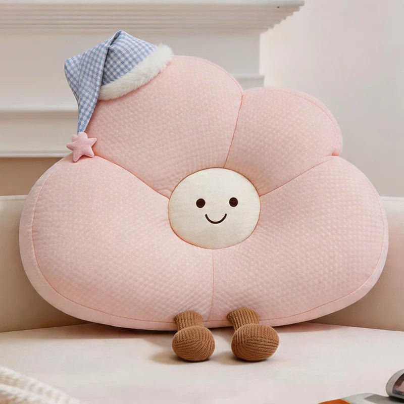 Star Cloud Ice Silk Pillow Summer Cool Hugging Pillow Lumbar Support Good Night Pillow Sofa Cushion Bed Decoration For Home - Smoothy Home
