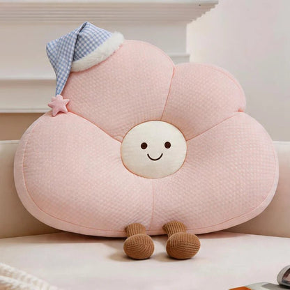 Star Cloud Ice Silk Pillow Summer Cool Hugging Pillow Lumbar Support Good Night Pillow Sofa Cushion Bed Decoration For Home - Smoothy Home