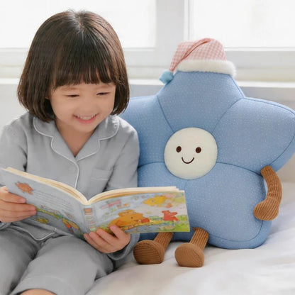 Star Cloud Ice Silk Pillow Summer Cool Hugging Pillow Lumbar Support Good Night Pillow Sofa Cushion Bed Decoration For Home - Smoothy Home