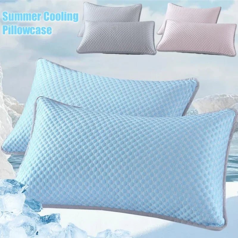 Summer Cooling Ice Bean Pillowcase - Smoothy Home