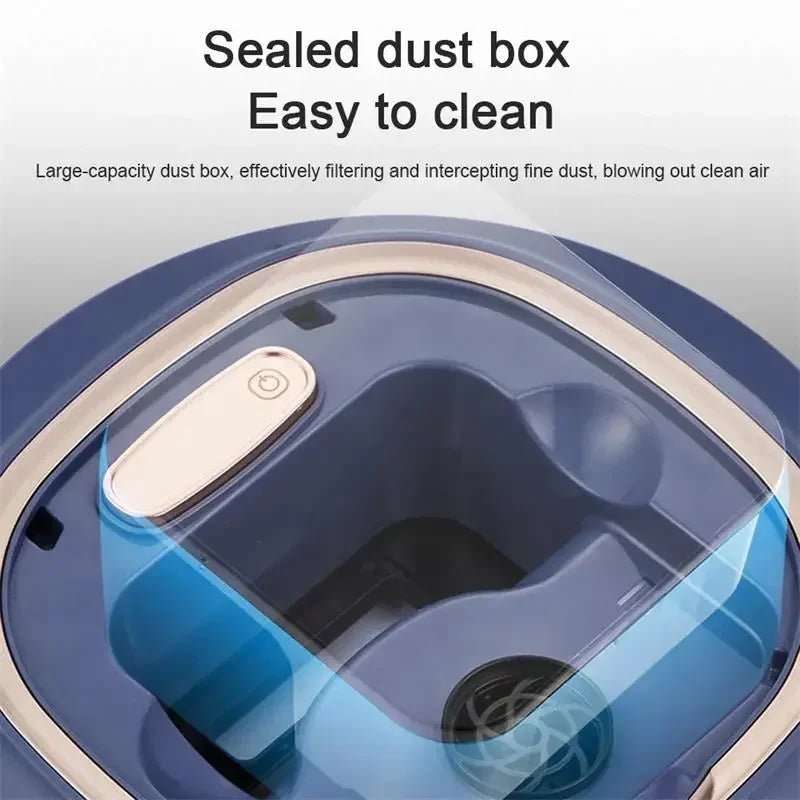 Tactile Activation Lazy Person Intelligent Automatic Sweeping Robot 3-in-1 Wet Dry Home Sweeper USB Rechargeable Vacuum Cleaner - Smoothy Home