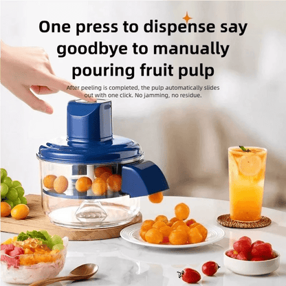 TINSOL Electric Fruit and Vegetable Peeler Automatic Small Fruit Peeling Tool Smart Grape Peeler Kitchen Peeling Gadget - Smoothy Home