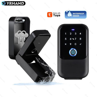 TTlock Smartkey Lock Box Wireless Electronic Key Safe with Digital Code App Controlled Bluetooth Smartlock for Home Key Padlock - Smoothy Home