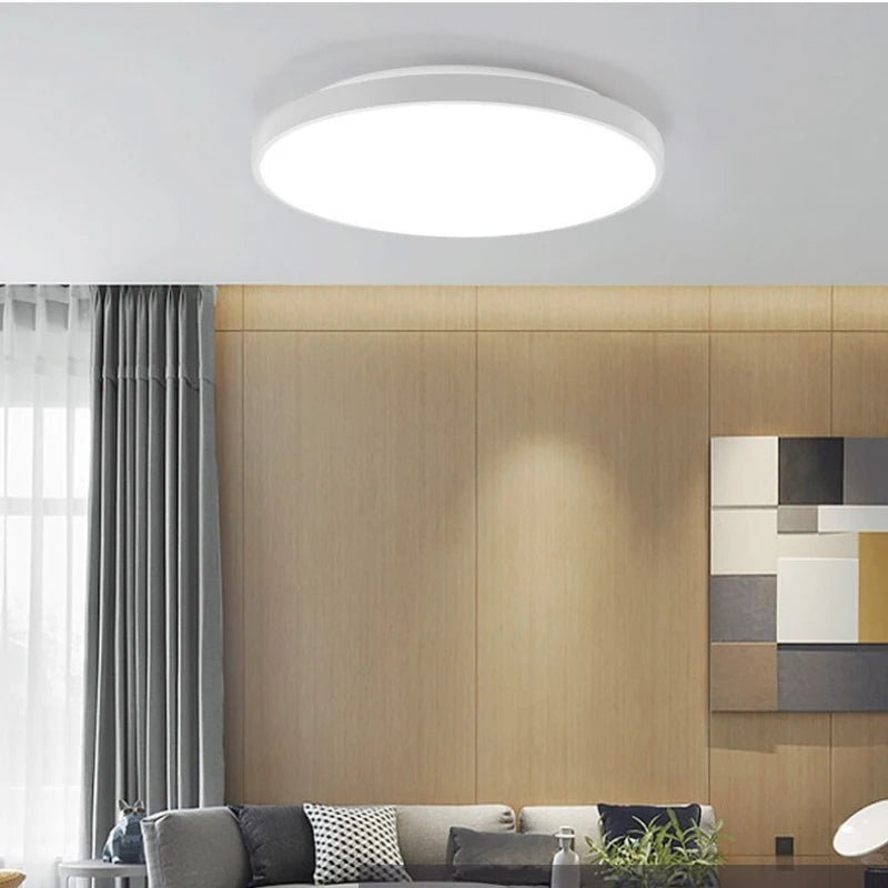 Tuya APP Smart ceiling light 30W40W RGB LED light Alexa voice control application Google Home and Bedroom decorative light gloss - Smoothy Home