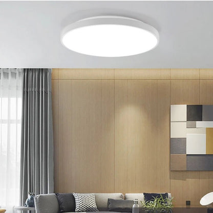 Tuya APP Smart ceiling light 30W40W RGB LED light Alexa voice control application Google Home and Bedroom decorative light gloss - Smoothy Home