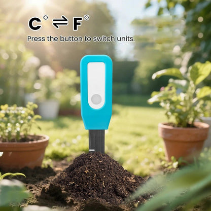 Tuya Bluetooth Soil Tester Temperature Humidity Detector Smart Life Garden Automated Irrigation Detector With Alexa Google Home - Smoothy Home