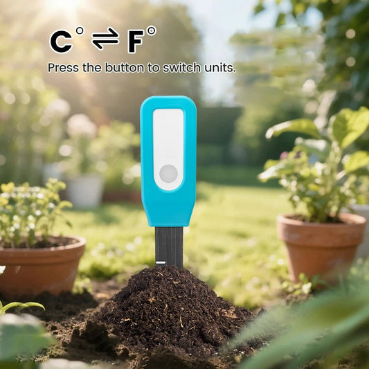 Tuya Bluetooth Soil Tester Temperature Humidity Detector Smart Life Garden Automated Irrigation Detector With Alexa Google Home - Smoothy Home