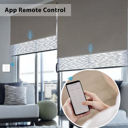 Tuya Smart Life EU WiFi Double Curtain Blind Switch for Roller Shutter Electric motor Google Home Alexa Echo Voice Control DIY - Smoothy Home