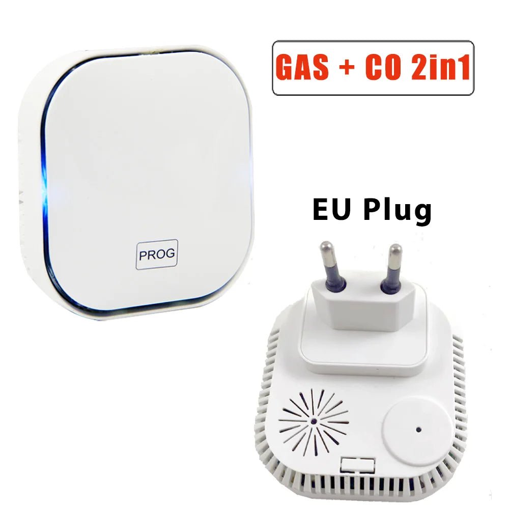 Tuya Smart Life Natural GAS CO Leak Carbon Monoxide Detector WIFI CH4 Methane Combustible Leakage Coal Home Alarm Sensor - Smoothy Home