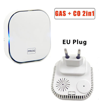 Tuya Smart Life Natural GAS CO Leak Carbon Monoxide Detector WIFI CH4 Methane Combustible Leakage Coal Home Alarm Sensor - Smoothy Home