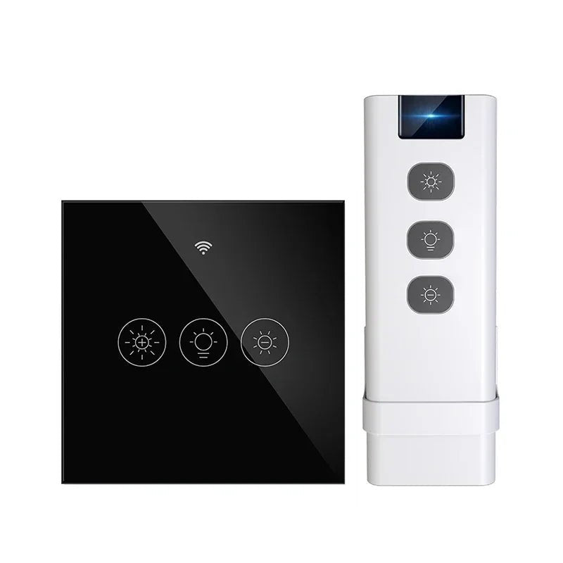 Tuya WiFi RF Smart Light Dimmer Switch 2/3Way Multi-Control Smart Life APP Remote Control Work with Alexa Google Voice Control - Smoothy Home