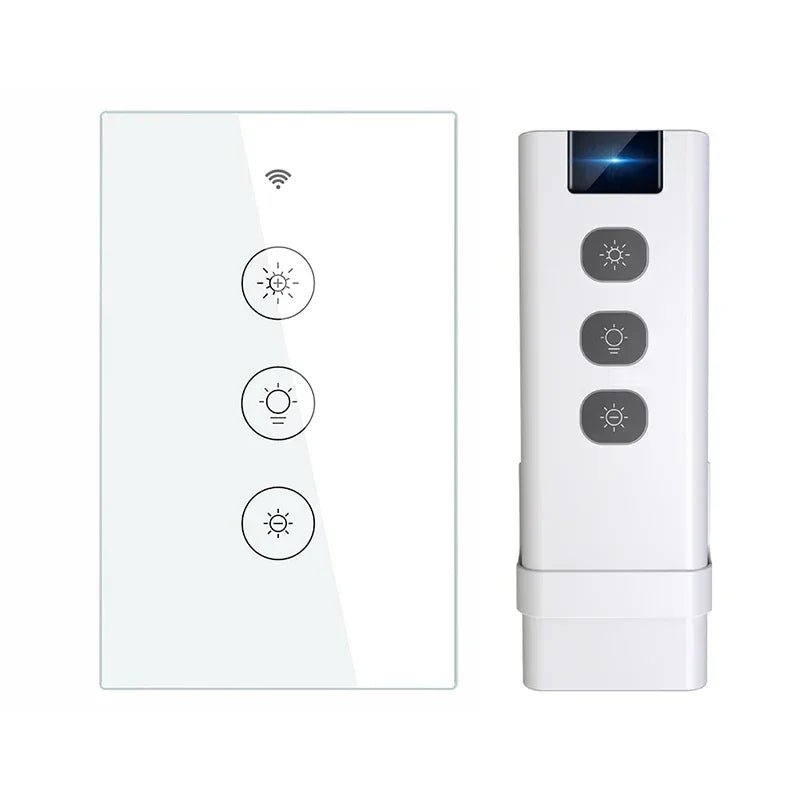 Tuya WiFi RF Smart Light Dimmer Switch 2/3Way Multi-Control Smart Life APP Remote Control Work with Alexa Google Voice Control - Smoothy Home