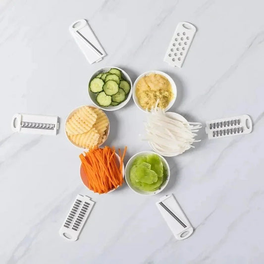 Vegetable Cutter Multi-Functional Potatoes Manually Cut Shred Slicer Grater Kitchenware Acceesories Tools - Smoothy Home