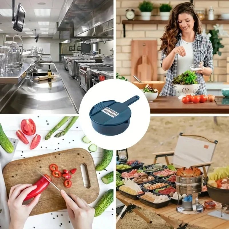 Vegetable Cutter Multi-Functional Potatoes Manually Cut Shred Slicer Grater Kitchenware Acceesories Tools - Smoothy Home