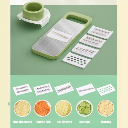 Vegetable Cutter Multi-Functional Potatoes Manually Cut Shred Slicer Grater Kitchenware Acceesories Tools - Smoothy Home