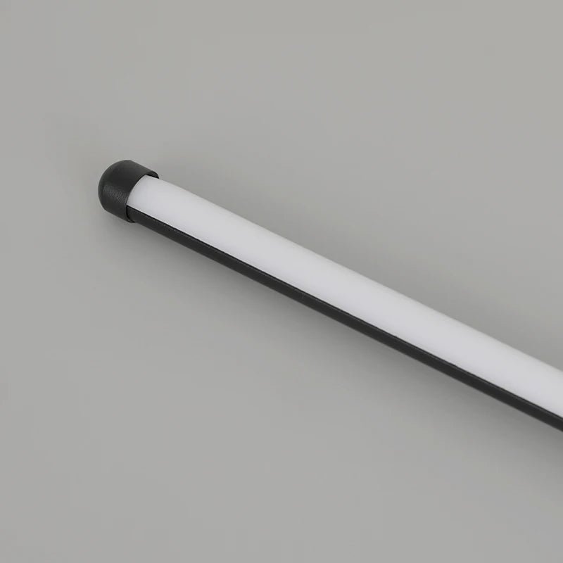 Wall Lamp Bedroom Wall Light Modern Long LED Light Black I-Shaped Living Room Corridor Interior Lighting Home Decor Lighting - Smoothy Home