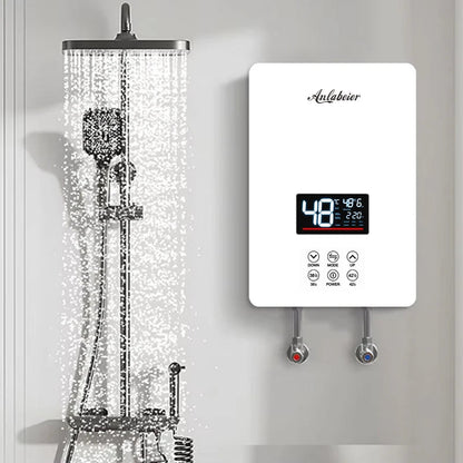 Water Heater With Shower Set 220V 6kw Water Heater Electric Water Heater Electric Smart Shower Control - Smoothy Home