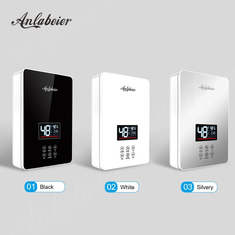 Water Heater With Shower Set 220V 6kw Water Heater Electric Water Heater Electric Smart Shower Control - Smoothy Home