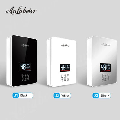 Water Heater With Shower Set 220V 6kw Water Heater Electric Water Heater Electric Smart Shower Control - Smoothy Home