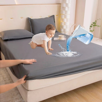 Waterproof Fitted Bed Sheet - Smoothy Home