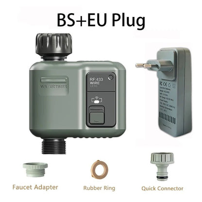 WIFI Smart Garden Watering Timer Automatic Sprinkle Water Timer Valve Outdoor Irrigation Watering System Tuya Alexa Google Home - Smoothy Home