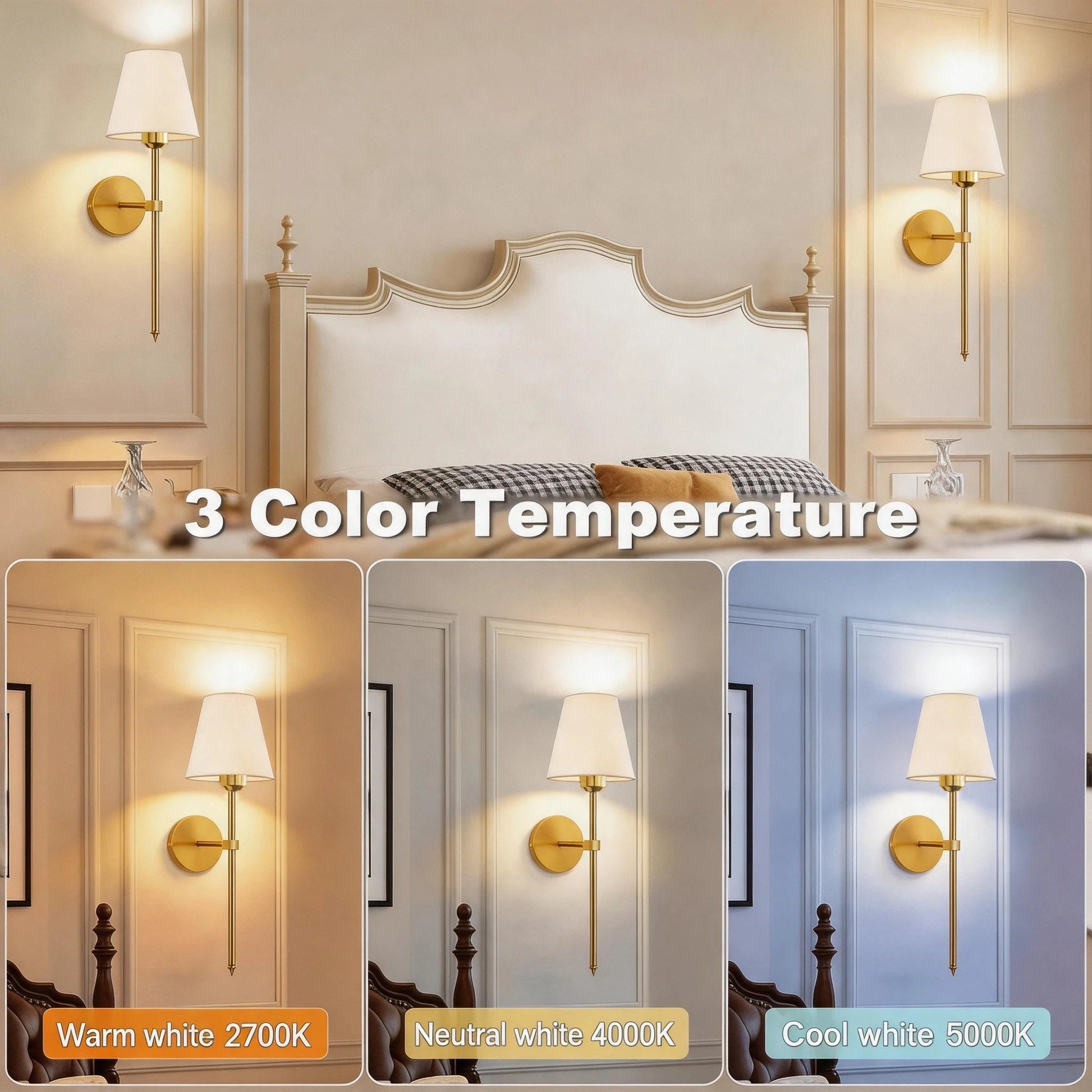 Wireless battery powered wall lamp rechargeable wall lamp dimmable detachable bulb remote control 10 color wireless wall lamp - Smoothy Home