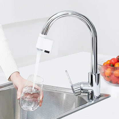 Xiaoda Automatic Water Saver Tap Smart Faucet Sensor Infrared Water Energy Saving Device Kitchen Nozzle Water Filters Upgraded - Smoothy Home