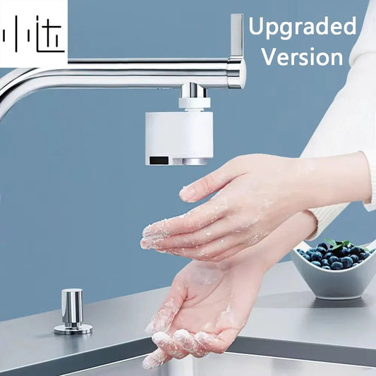 Xiaoda Automatic Water Saver Tap Smart Faucet Sensor Infrared Water Energy Saving Device Kitchen Nozzle Water Filters Upgraded - Smoothy Home