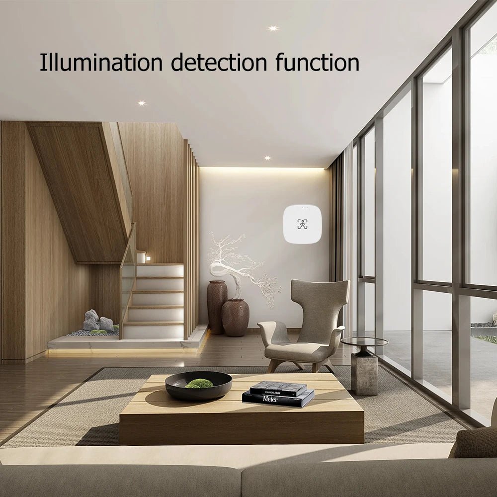 ZigBee Wifi MmWave Human Presence Motion Sensor With Luminance/Distance Detection 5/110/220V Tuya Smart Life Home Automation - Smoothy Home
